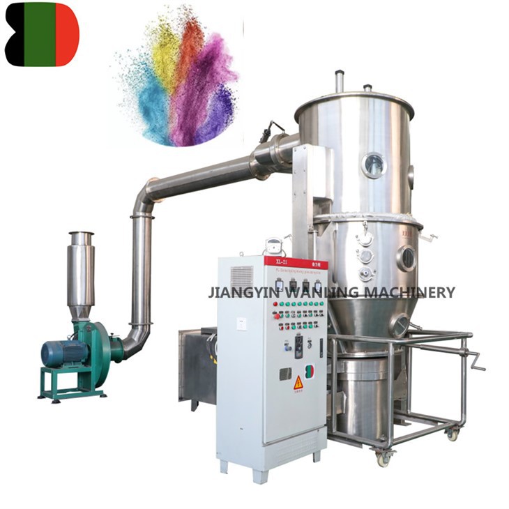 เครื่องอบแห้งแบบ Granulator Fluid Bed